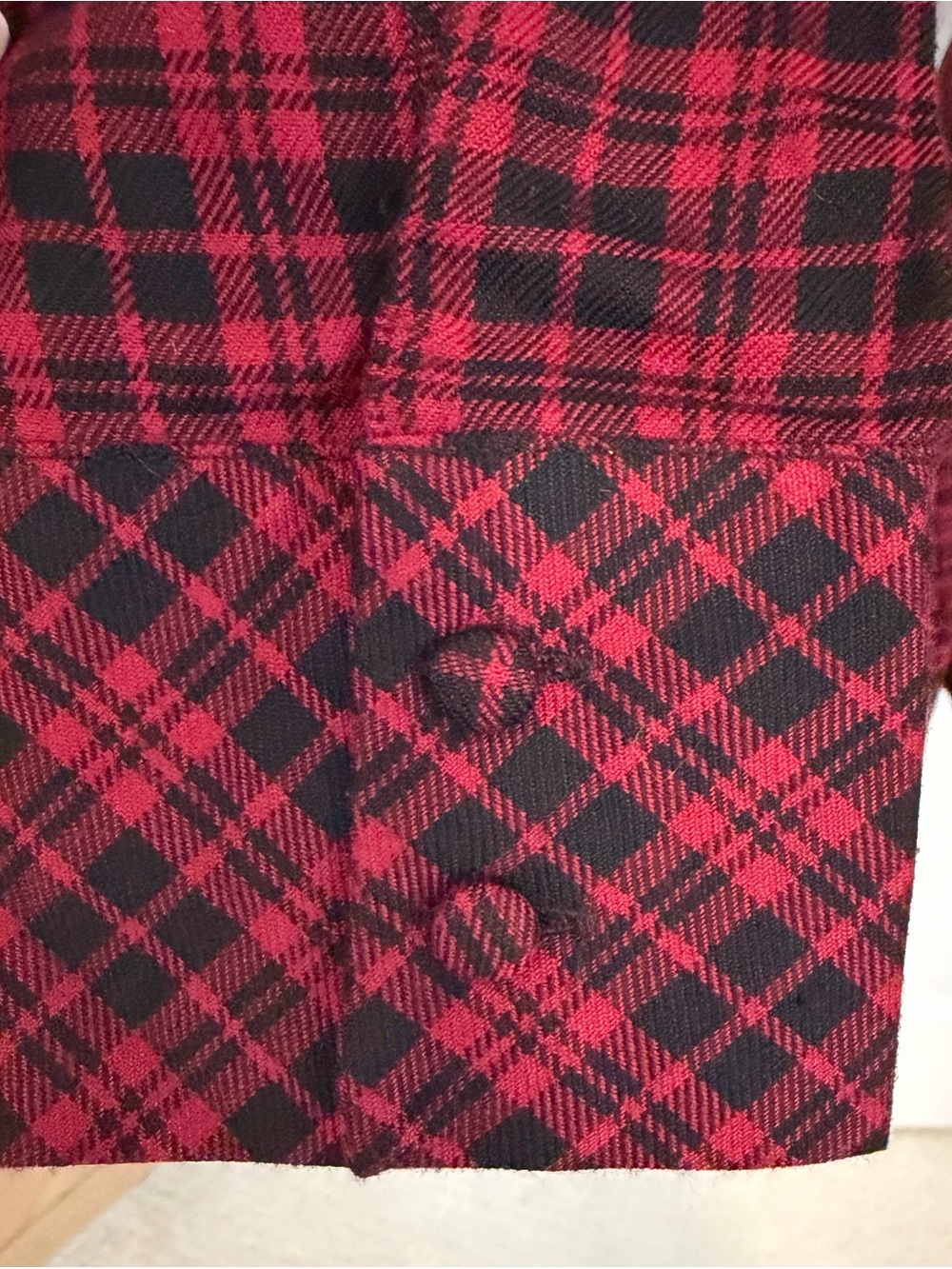 Cute Plaid Wrap Dress by Sanctuary. - Picture 2 of 7